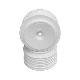 DE Racing - Speedline Plus SC Wheels-Assoc SC5M-SC10/+3mm /White/4pcs - Hobby Recreation Products