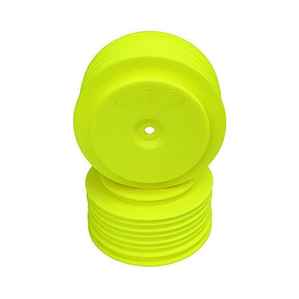 DE Racing - Speedline Plus SC Wheels-TLR 22SCT-TEN-SCTE/Yellow/4pcs - Hobby Recreation Products