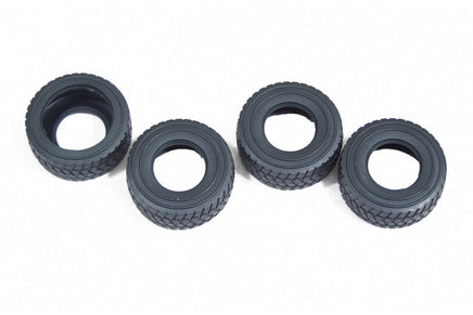 Diecast Masters - Tire Set (4) for CAT 1/24 Scale RC 950M Wheel Loader - Hobby Recreation Products