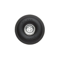 Dubro - 2" Diameter Treaded Tires on Chrome Wheels 2/pkg - Hobby Recreation Products