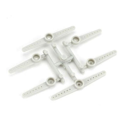 Dubro - Micro Servo Arms XL (Grey) for JR 241, JR281, Spektrum DS821 - Hobby Recreation Products
