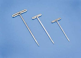 Dubro Products - 1 1/2" Nickel Plated T-Pins 100pc - Hobby Recreation Products