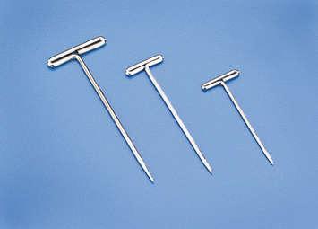 Dubro Products - 1" Nickel Plated T-Pins 100pc - Hobby Recreation Products