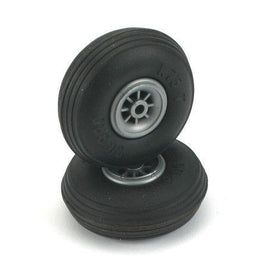 Dubro Products - 2 1/2" Diameter Treaded Tires 2/pkg - Hobby Recreation Products