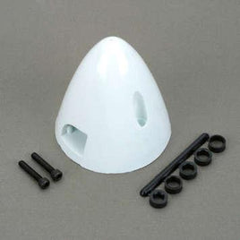 Dubro Products - 2 1/2" Spinner (2 Blade) White - Hobby Recreation Products