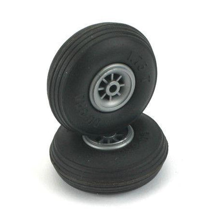 Dubro Products - 2 1/4" Diameter Treaded Tires 2/pkg - Hobby Recreation Products