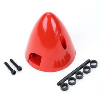 Dubro Products - 2" Spinner (2 Blade) Red - Hobby Recreation Products