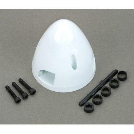 Dubro Products - 2" Spinner (3 Blade) White - Hobby Recreation Products