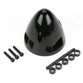 Dubro Products - 2.5" Spinner (3 Blade) Black - Hobby Recreation Products