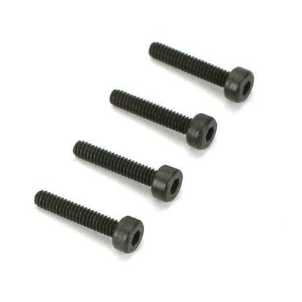 Dubro Products - 2.5x4mm Socket Head Cap Screws (Metric) 4/pkg - Hobby Recreation Products