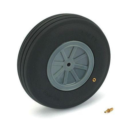 Dubro Products - 3 3/4" Large Scale Treaded Wheel - Hobby Recreation Products