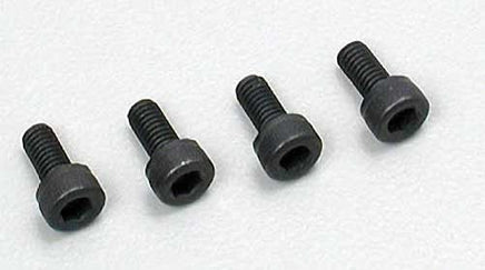Dubro Products - 3.0mm x 6 Socket Head Cap Screws (4/pkg) - Hobby Recreation Products