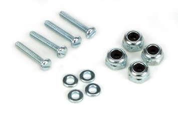 Dubro Products - 4-40x1 1/4" Bolt Sets w/ Lock Nuts - Hobby Recreation Products
