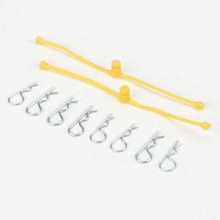 Dubro Products - Body Klip Retainers-Yellow - Hobby Recreation Products