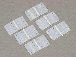 Dubro Products - Nylon Hinges-6 pack - Hobby Recreation Products