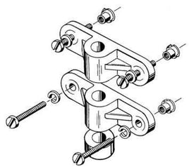 Dubro Products - Nylon Nose Gear Block Set - Hobby Recreation Products