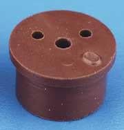 Dubro Products - Replacement Fuel Tank Stopper for Gasoline (Brown) - Hobby Recreation Products