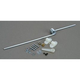 Dubro Products - Straight Steerable Nose Gear-6 5/8" from center of coil to end - Hobby Recreation Products