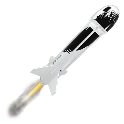 Estes Rockets - Blue Origin Shepard Builder Model Rocket Kit, Skill Level: Intermediate - Hobby Recreation Products