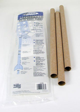 Estes Rockets - BT-50 Body Tube, for Model Rockets (3 pk) - Hobby Recreation Products