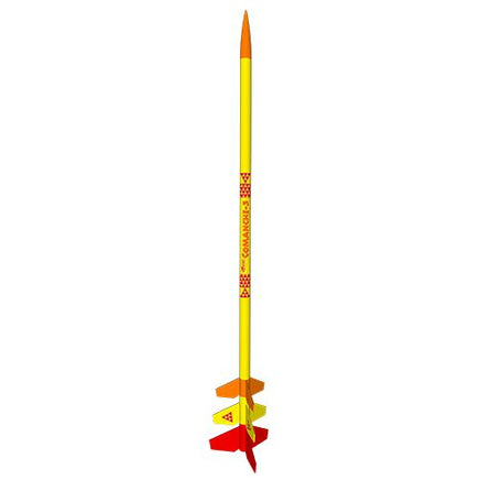 Estes Rockets - Comanche-3 Model Rocket Kit, Skill Level 3 - Hobby Recreation Products