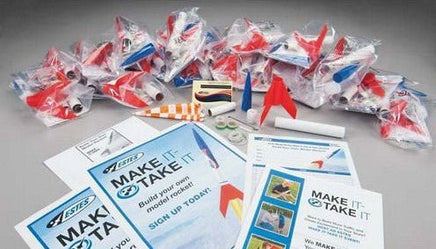 Estes Rockets - Estes Make-it Take-It (25 pk-brown box) - Hobby Recreation Products