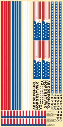 Estes Rockets - Waterslide Decal Set, for Model Rockets - Hobby Recreation Products