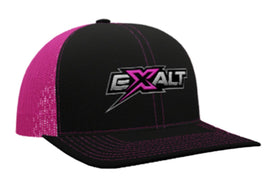 Exalt - Exalt Shapback Hat, Flo Pink / Black - Hobby Recreation Products