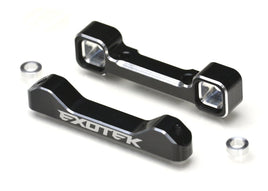 Exotek Racing - 22S 7075 Aluminum Arm Mounts, for Rear Toe Adjustments, 1 Pair - Hobby Recreation Products