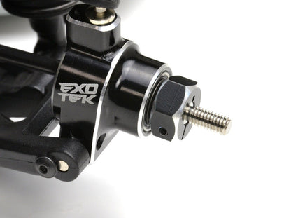 Exotek Racing - 22S Titanium Rear CVA Axles, 1 Pair Lightweight For Drag Racing Only - Hobby Recreation Products