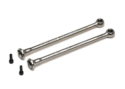 Exotek Racing - B64 / B6 HD 67mm Puck Bones, Titanium, 1 pair for Bi-Metal Bone Systems - Hobby Recreation Products