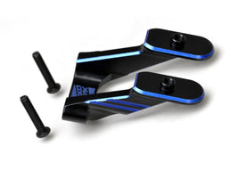 Exotek Racing - B74 HD Wing Mount, 7075 Aluminum, with 2 Color Anodizing - Hobby Recreation Products