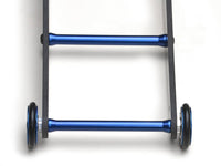 Exotek Racing - Carbon Fiber Wheelie Ladder Bar Set w/2 Wheels, Adjustable, compatible with 2wd Slash - Hobby Recreation Products