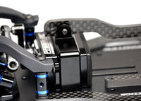 Exotek Racing - CB6.4, CB6.3 LCG Battery Top Brace, 4mm Carbon Fiber - Hobby Recreation Products