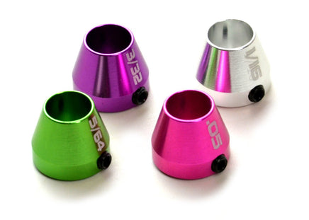 Exotek Racing - Collar Set, SAE, .05, 1/16, 5/64, 3/32, for MIP Hex Wrenches - Hobby Recreation Products