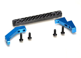 Exotek Racing - F1 Ultra HD Wing Mount, Alloy and Carbon Fiber - Hobby Recreation Products