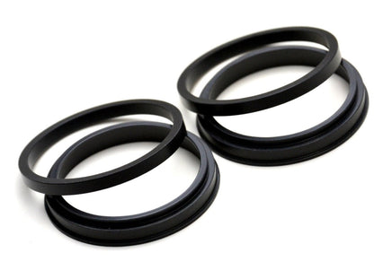 Exotek Racing - FGX Evo Tire Adaptor Rings, for 1 Pair of Shimizu F1 Tires - Hobby Recreation Products