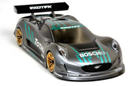 Exotek Racing - J-ZERO 1/10 190mm USGT Race Body, Clear Lexan w/ Wing - Hobby Recreation Products