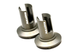 Exotek Racing - Puck Differential Outdrives, for 22SR, 7075 Aluminum, (1pr) - Hobby Recreation Products