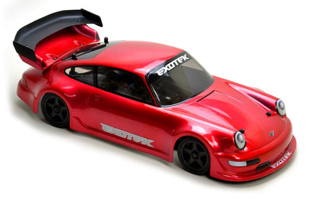 Exotek Racing - Stuttgart M-Chassis Scale Race Body, for 225mm Wheelbase Mini Cars - Hobby Recreation Products