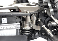 Exotek Racing - Tenacity Lasernut V2 HD Steering Set, 7075 w/Bearings, Extra Suspension Travel - Hobby Recreation Products