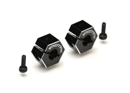 Exotek Racing - TLR 22 Drag Rear Clamping 8mm Hex, (1pc) Wide Hex for Drag Wheels - Hobby Recreation Products