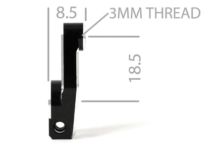 Exotek Racing - TLR 22 Heavy Duty Servo Horn, 7075 F/25 for 22 5.0 etc - Hobby Recreation Products