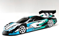 Exotek Racing - Type-A 1/10 USGT Race Body, Clear Polycarbonate, w/Wing - Hobby Recreation Products