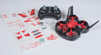 Flight Lab Toys - HoverCross Drone/Hovercraft, RTF, Red - Hobby Recreation Products