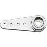 Futaba - 20mm Single Silver Aluminum Standard Servo Horn - Hobby Recreation Products