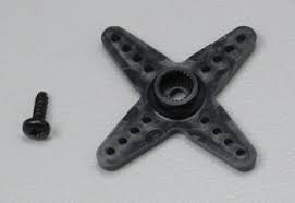 Futaba - 4-Arm Plastic Servo Horn w/ Screw - Hobby Recreation Products