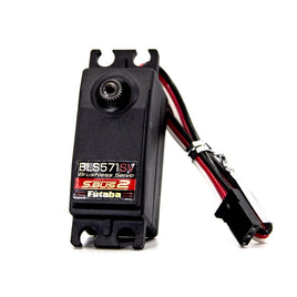 Futaba - BLS571SV S.Bus Brushless Low Profile Metal Gear Surface Servo .08sec/152.8oz @ 7.4V - Hobby Recreation Products