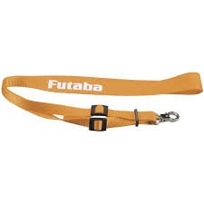 Futaba - Orange Neck Strap Lanyard, Orange and White - Hobby Recreation Products