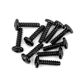 Futaba - Self Tapping Screws, 2.6mm x 10mm - Hobby Recreation Products
